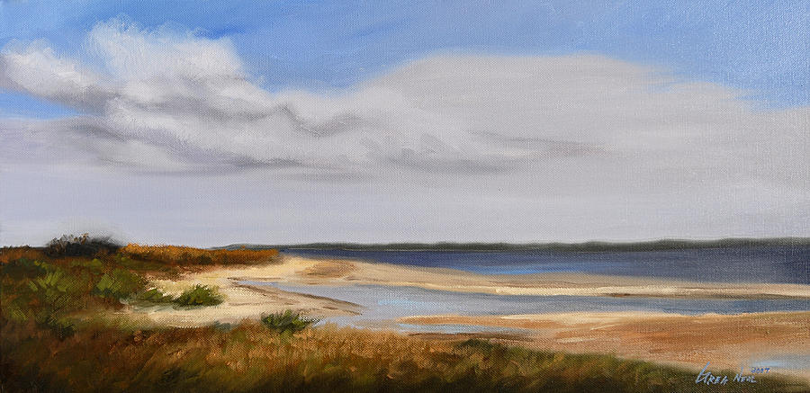 Landscape Painting - Honeymoon Island by Greg Neal
