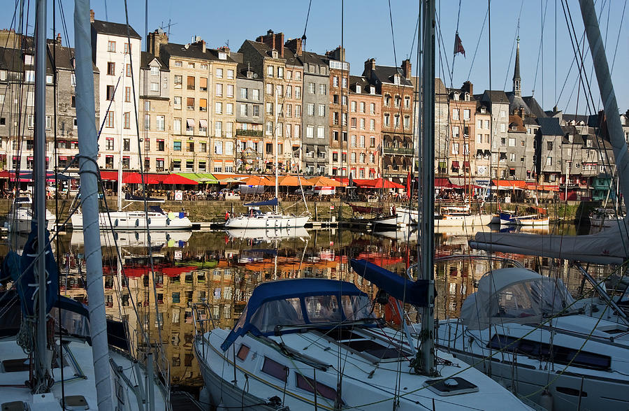 Honfleur Vieux Bassin Photograph by Sally Weigand