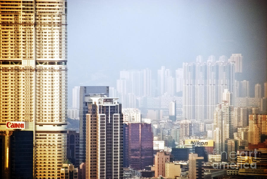 Unique Photograph - Hong Kong City by Ray Laskowitz - Printscapes