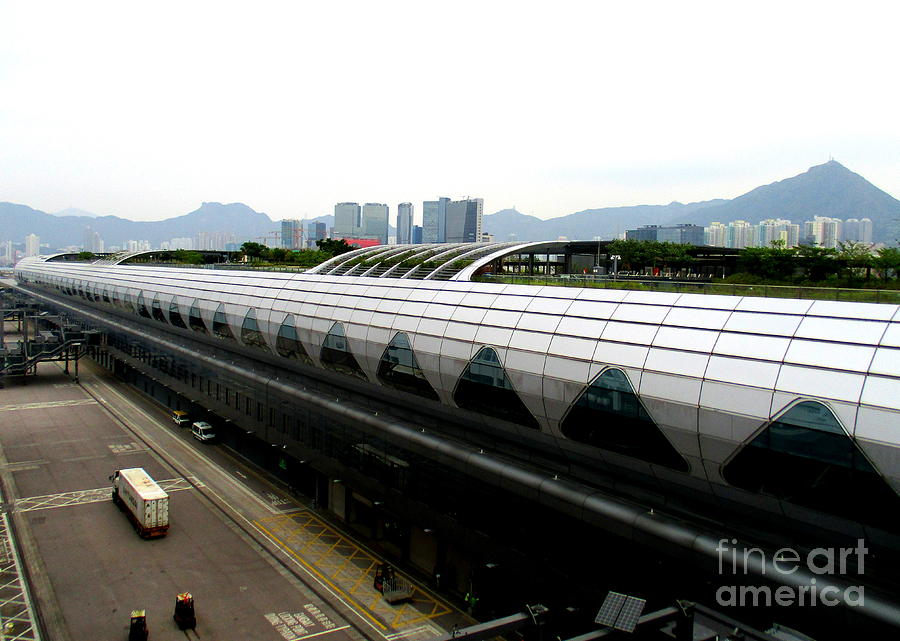Hong Kong Cruise Terminal 2 Photograph by Randall Weidner