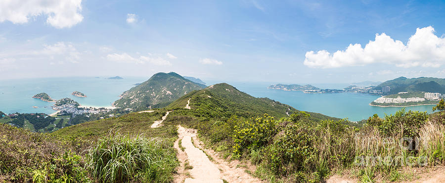 Hong Kong Dragons Back Trail Photograph by Didier Marti