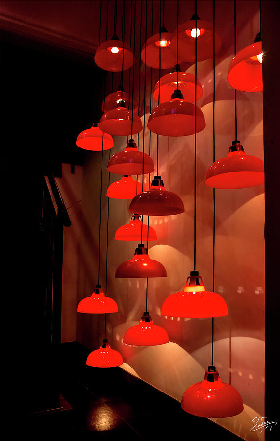 Hong Kong Restaurant Lights Photograph by Endre Balogh