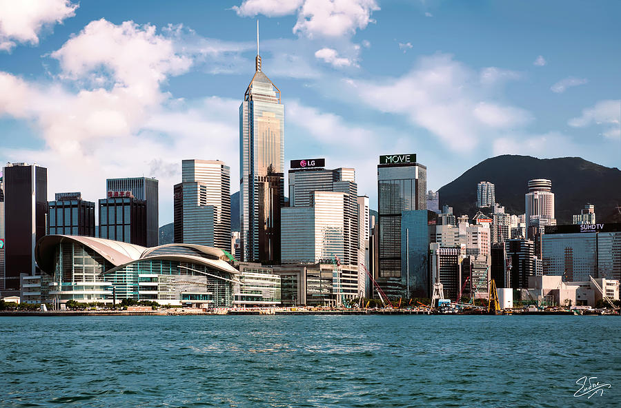 Hong Kong Skyline 1 Photograph by Endre Balogh