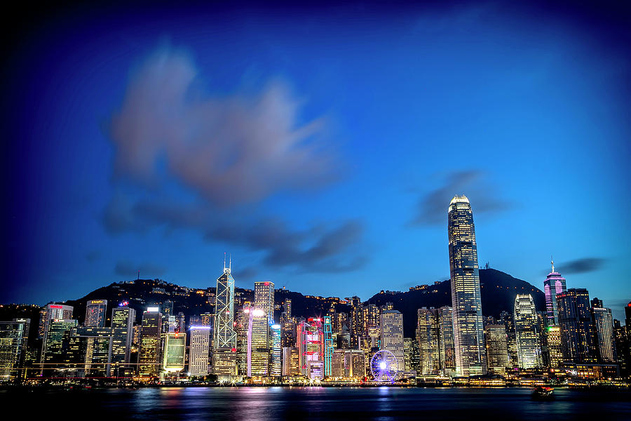 Hong Kong Photograph - Hong Kong Skyline by SEOS Photography