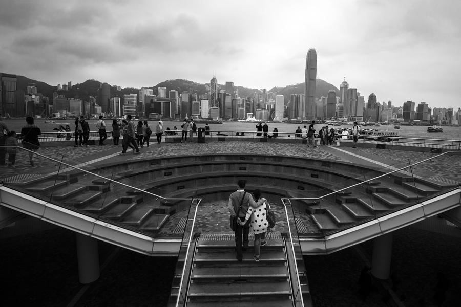 Hong Kong Steps Photograph by Matt Malloy