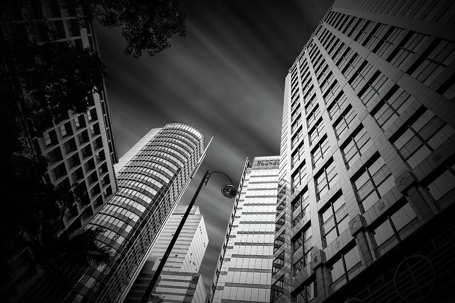Hong Kong tall buildings Photograph by William Lee