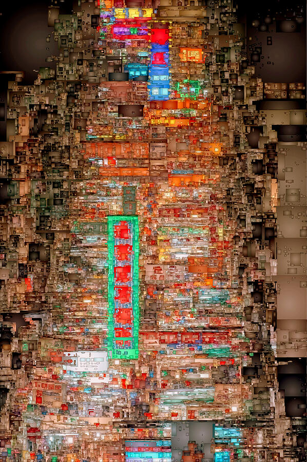 Hong Kong -Yaumatei Digital Art by Rafael Salazar
