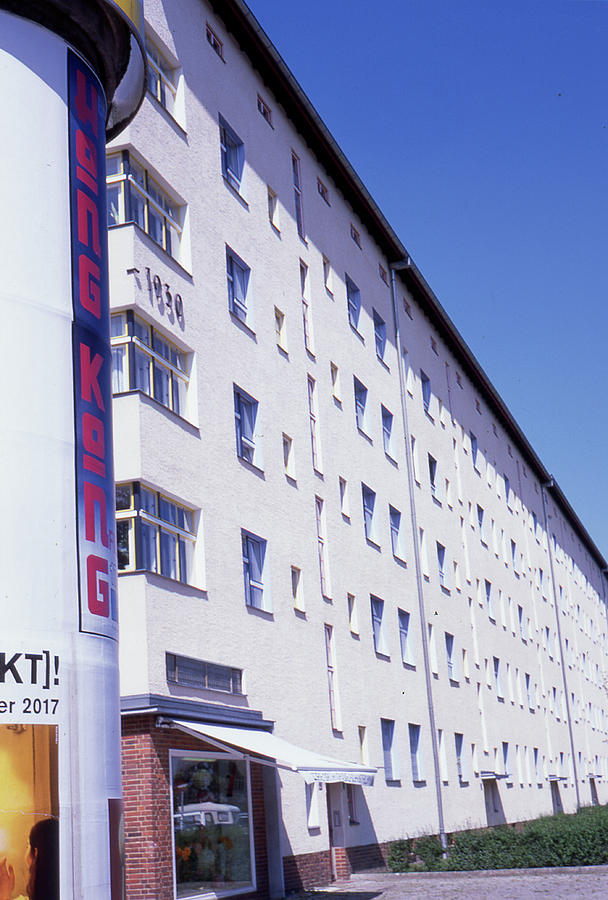 Column Photograph - Honk Kong and Building in Berlin by Nacho Vega