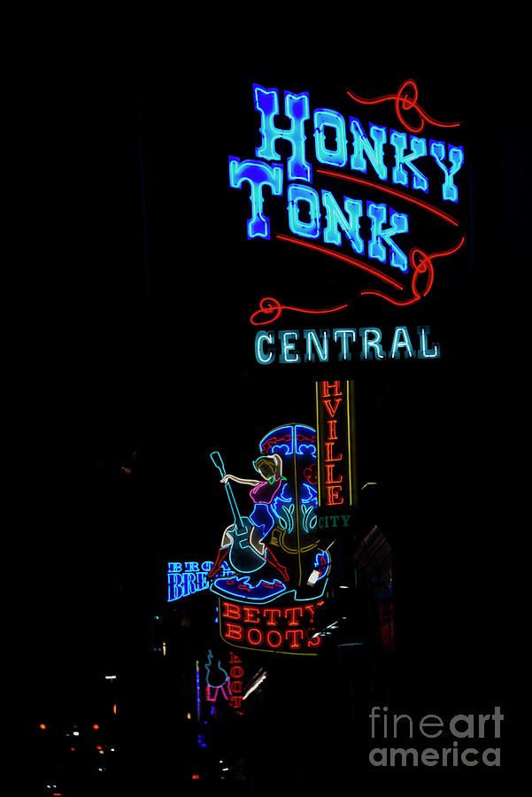 Honky Tonk Central Photograph by David Bearden