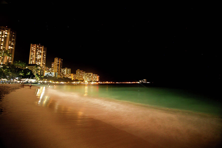 Honolulu City Lights Photograph by Wandering Roots Fine Art America