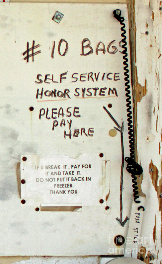 Honor System Photograph