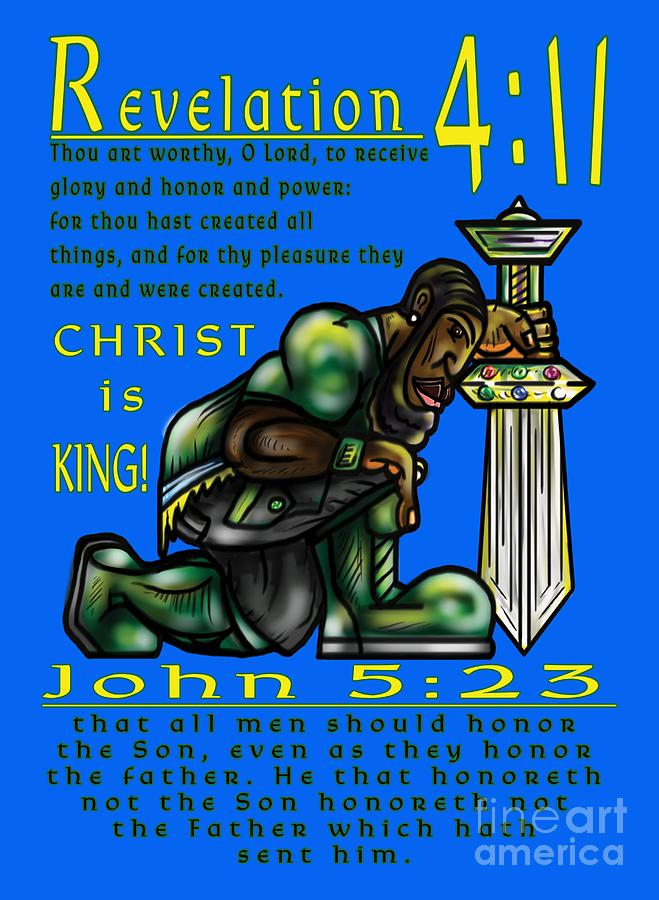 Honor Digital Art - Honor The Father and Son O Israel by Robert Watson Honor Digital Art - Honor The Father and Son O Israel by Robert Watson
