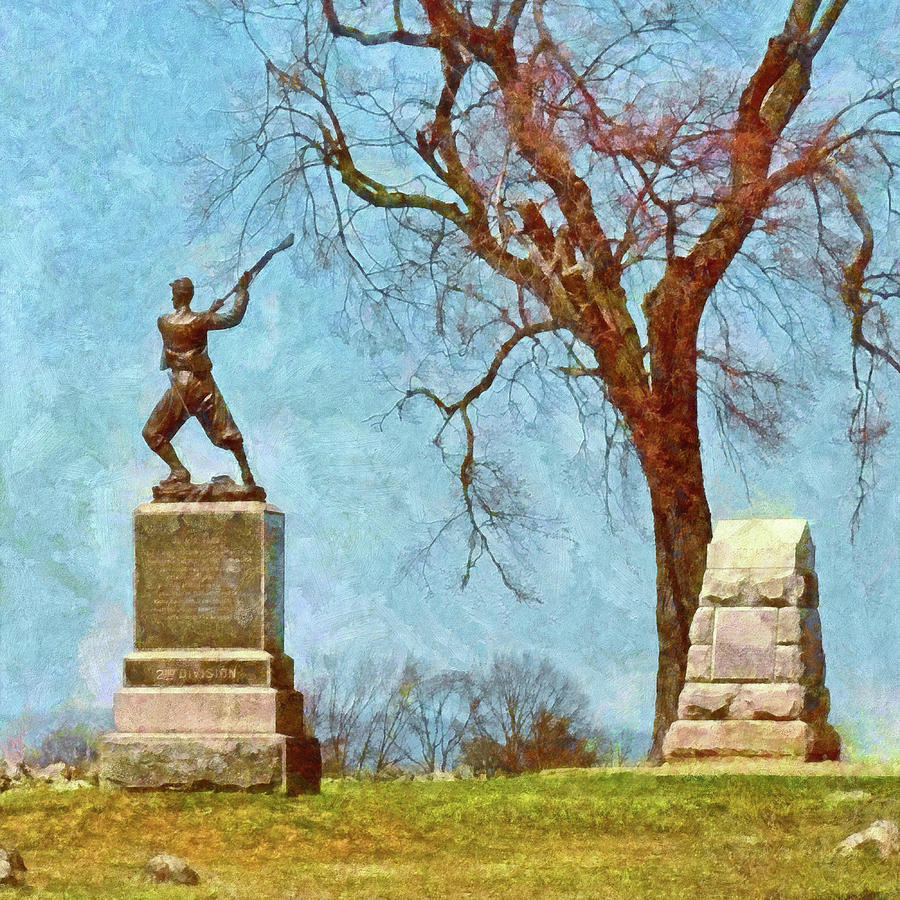 Honoring the American Heroes of Gettysburg - 4 Digital Art by Digital Photographic Arts