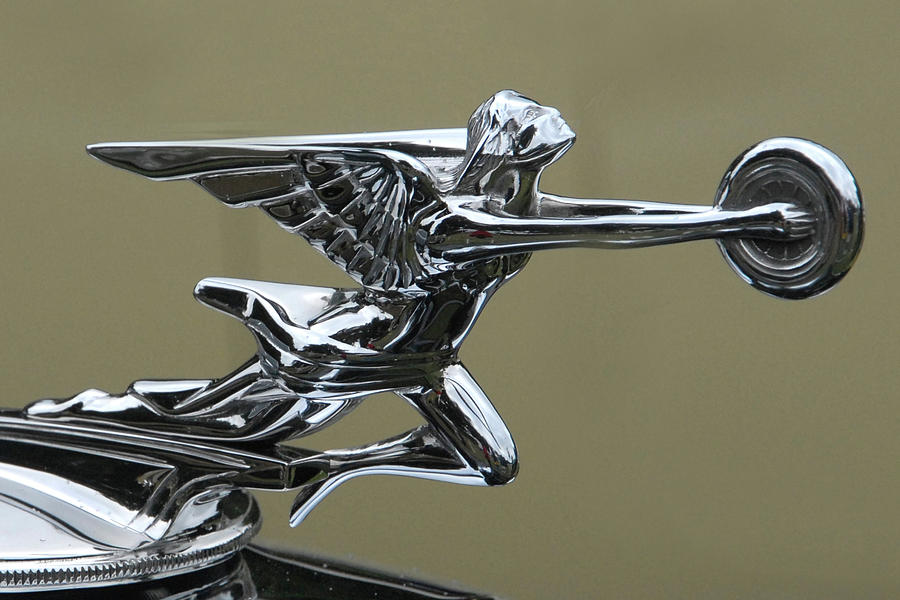 Hood Ornament Photograph by Jerry Griffin