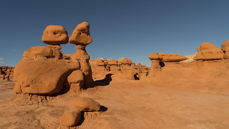Hoodoo Buddies Goblin Valley State Park Utah Photograph by Lawrence S Richardson Jr