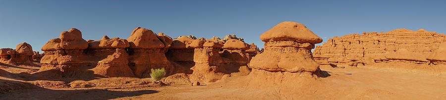 Hoodoo Panorama Goblin Valley State Park Utah Photograph by Lawrence S Richardson Jr