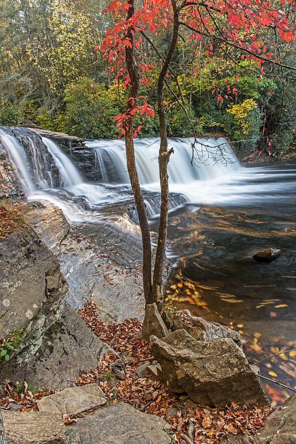 Hooker Falls In Early Autumn Photograph by Willie Harper