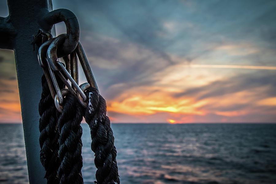 Hooks and Rope Photograph by Larkins Balcony Photography