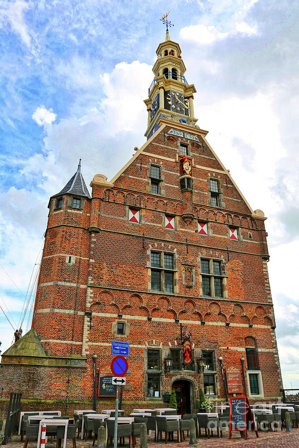 Architecture Photograph - Hoorn Tower by Carol Groenen