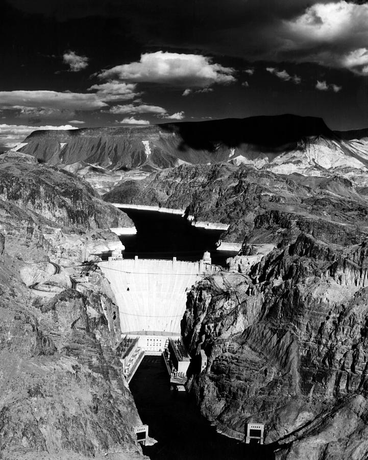 1950s Photograph - Hoover Dam, 1953 by Everett