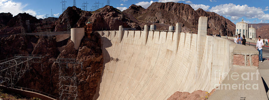 Hoover Dam at Lake Mead Photograph by Anthony Totah