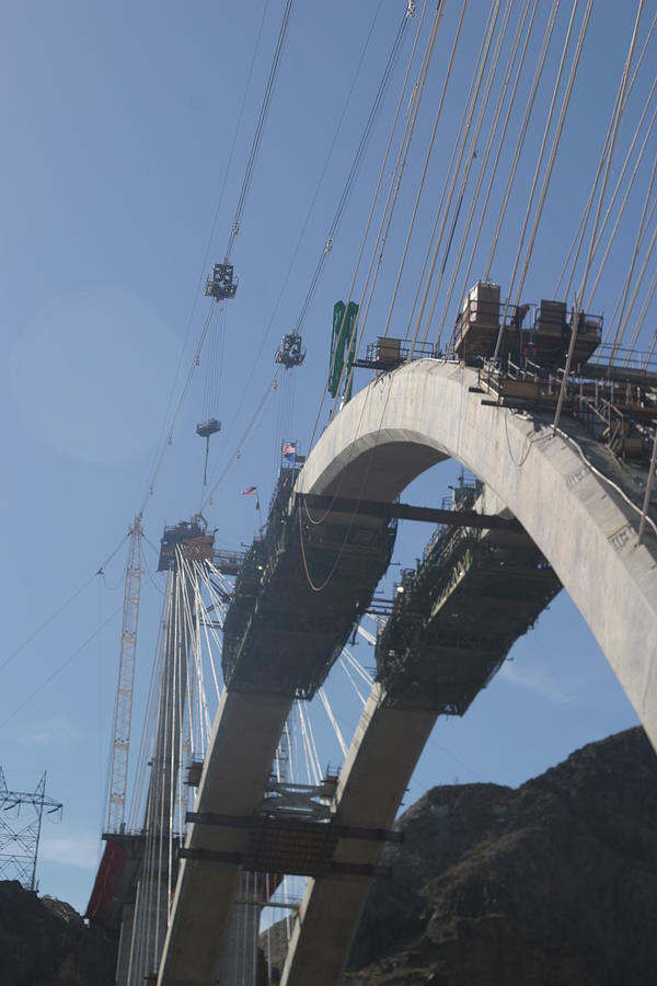 Hoover Dam Construction Photograph by Elisabeth Babin - Fine Art America