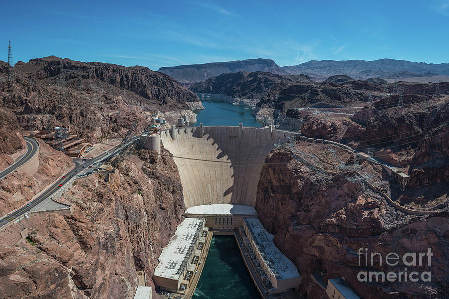 Hoover Dam Photograph by Michael Ver Sprill