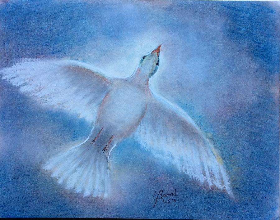 Peace Painting - Hope and Peace by Laila Awad Jamaleldin
