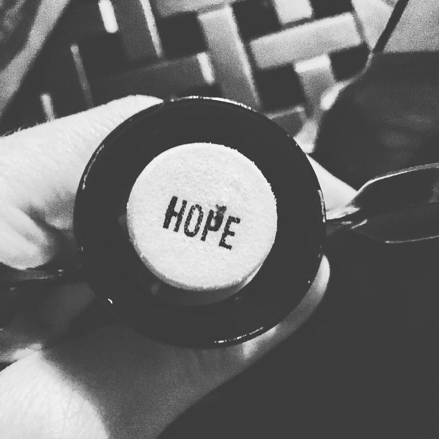 Hope Photograph - Hope Bnw by Joseph Mari Hope Photograph - Hope Bnw by Joseph Mari