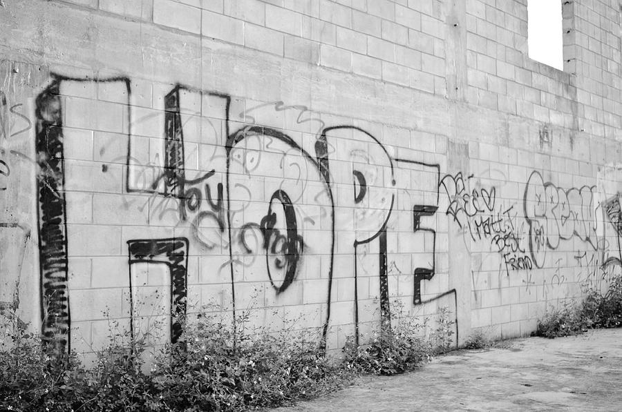 Hope For Paradise BW Photograph by Lynda Dawson-Youngclaus