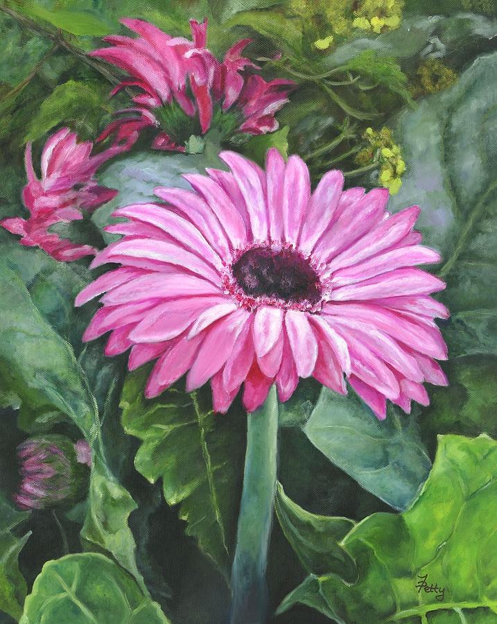 Daisy Painting - Hope by Freida Petty