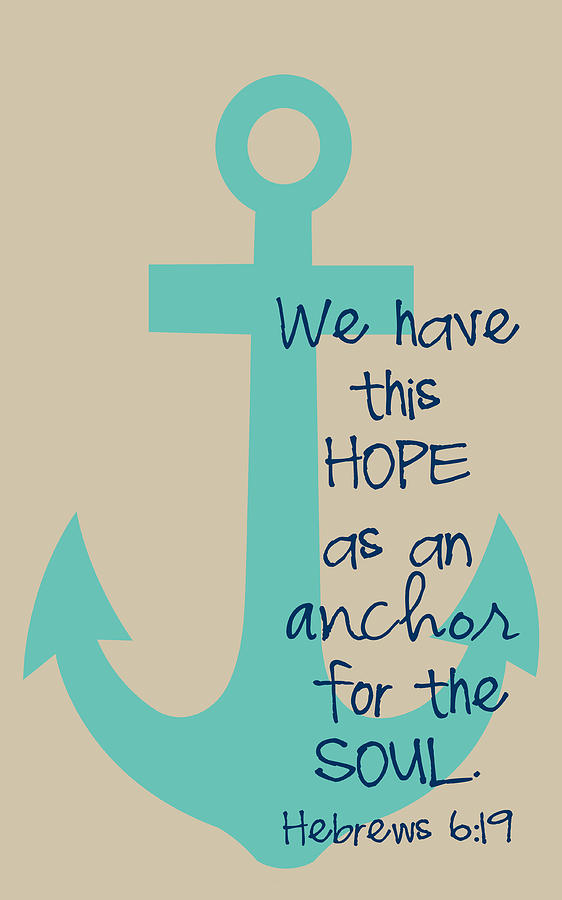 Hope is an Anchor Digital Art by Nancy Ingersoll