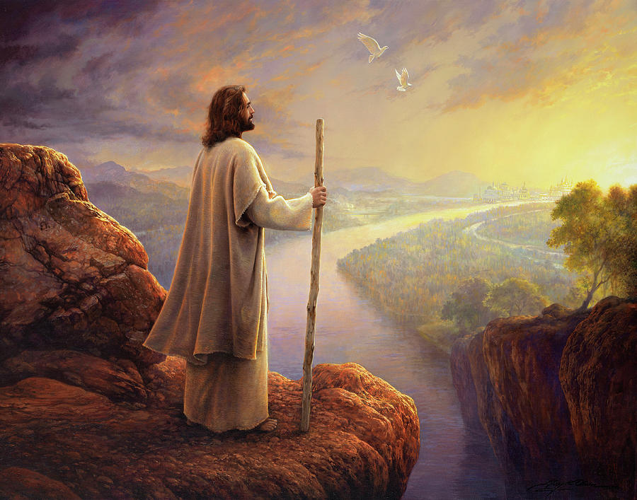 Jesus Painting - Hope on the Horizon by Greg Olsen