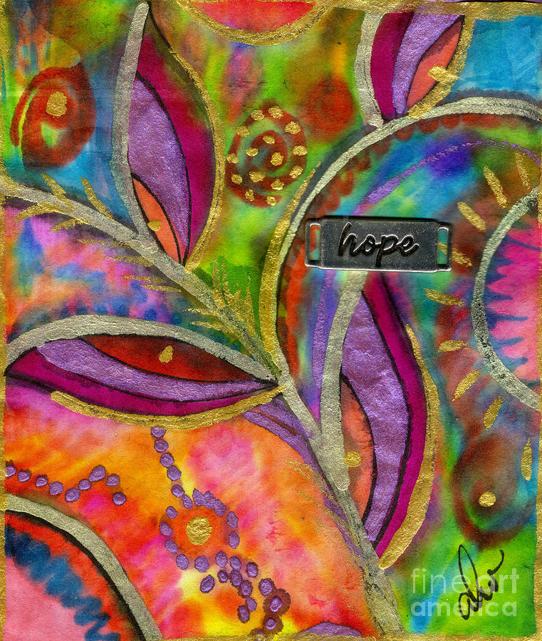 Hope Springs Anew Mixed Media by Angela L Walker