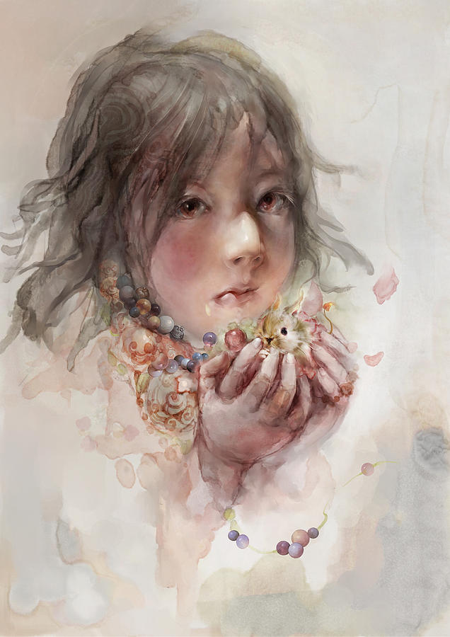 Fantasy Digital Art - Hope by Te Hu
