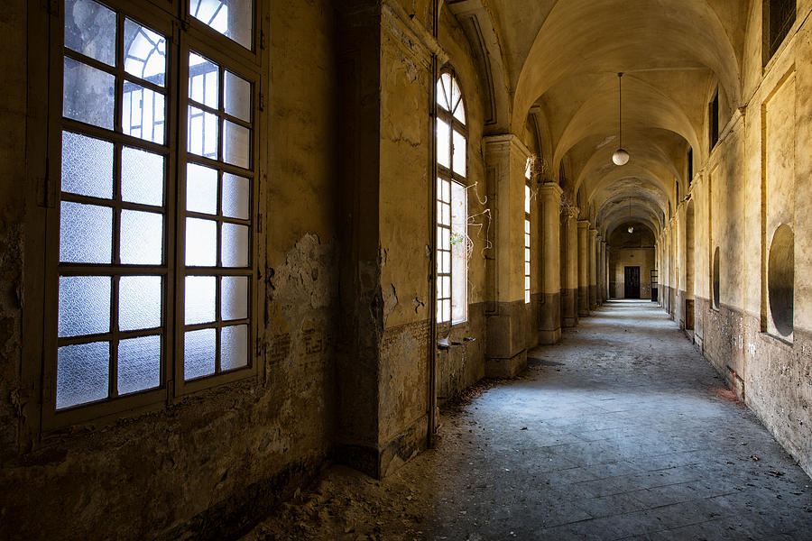 Hopelessly In Hope - Abandoned Mental Institution Photograph by Dirk Ercken