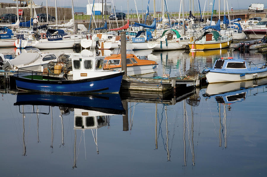 Nairn Harbour Photograph by Diane Macdonald
