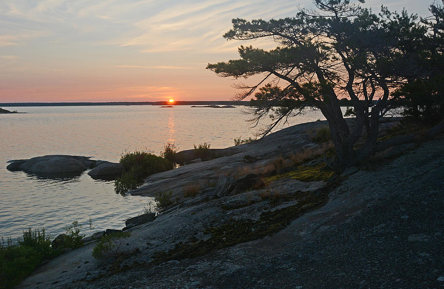 Hopewell Bay Island Sunrise1 Photograph by Steve Somerville