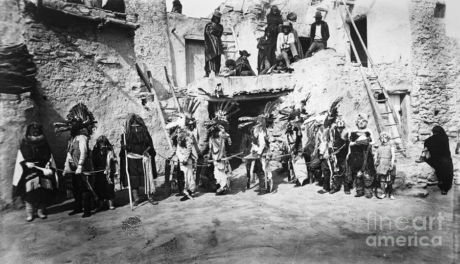 Hopi Ceremony 1893 Photograph by Granger