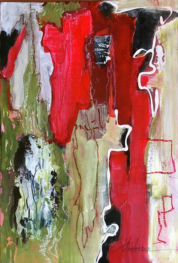 Abstract Painting - Hopscotch  by Joan Anderson