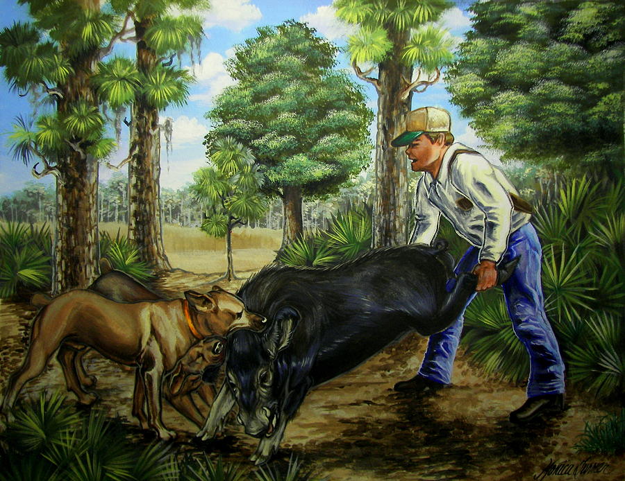 Horace's Hunt is a painting by Monica Turner which was uploaded on Jun...