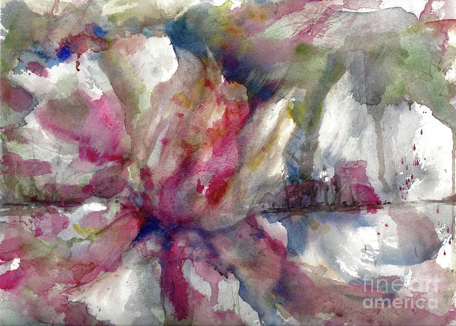 Horizon Bloom Painting by Francelle Theriot