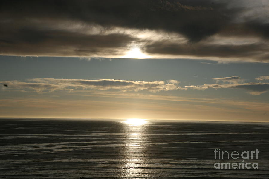 Horizon Sunset Photograph by Chuck Kuhn