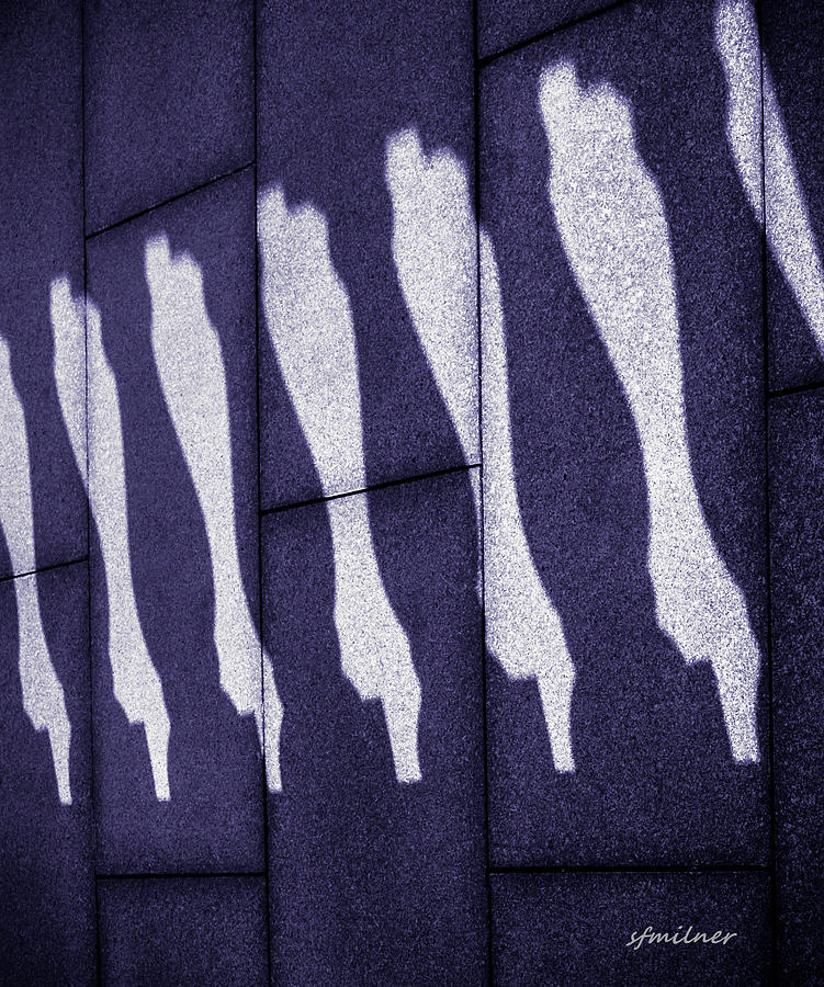 Horizontal Shadows Photograph by Steven Milner