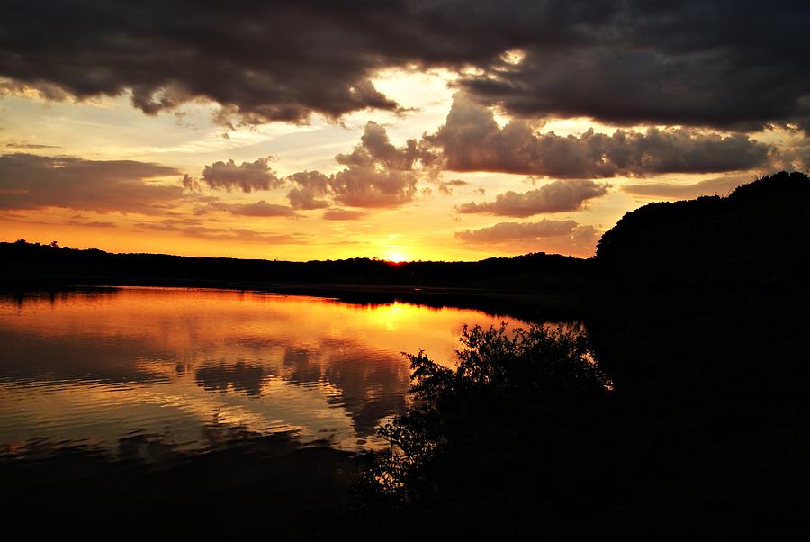 Horn Pond Sunset June B Photograph by Joe Faherty