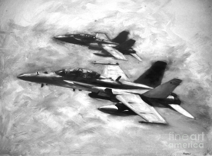 Hornets Painting by Stephen Roberson