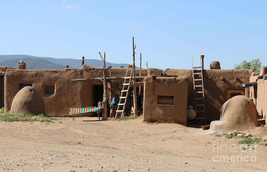 Hornos At Taos Pueblo Photograph by Christiane Schulze Art And Photography