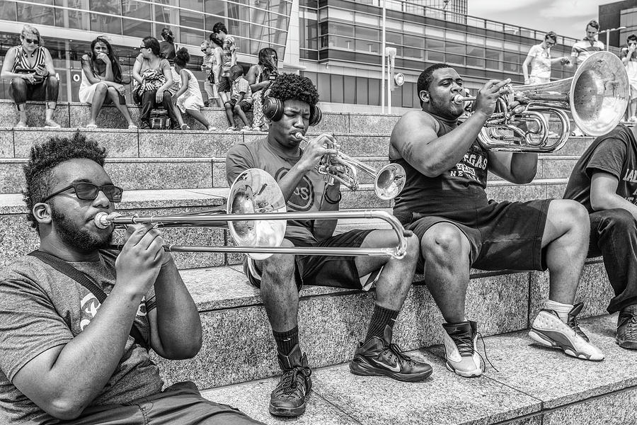 Horns in Detroit Photograph by John McGraw