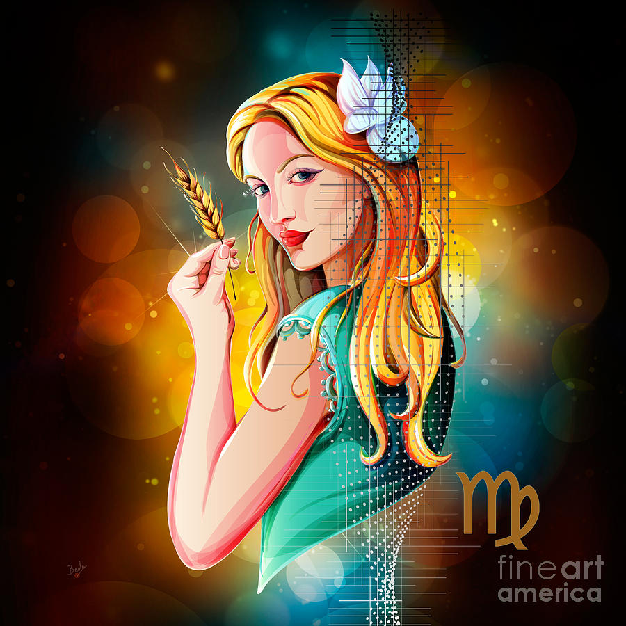 Virgo Square Art Prints Buy HighQuality Posters and Framed Posters Online   All in One Place  PosterGully