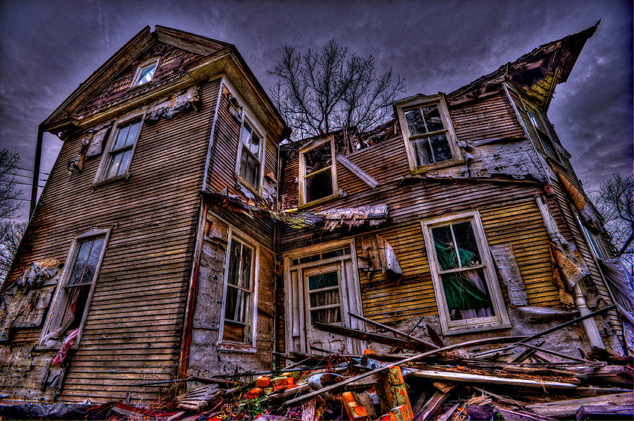 Horror House Photograph by Steven Maxx